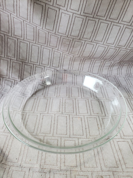 Clear Glass Pyrex Pie Dish
