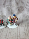 Department 56 Dickens' Village "Gingerbread Vendor" 2 Piece Figurine Set