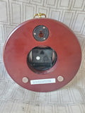 Round Wooden Tide Clock WORKS
