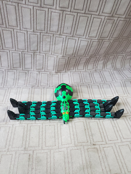 Chase Toys Klixx Green and Black Spider Toy