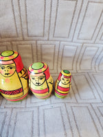 4 Piece Wooden Russian Nesting Dolls