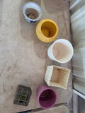 Lot of Small Planter Pots
