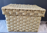 Woven Seagrass Storage Box