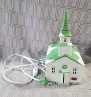 Dept 56 "New England Village" Lighted Church WORKS