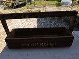 Trio of Wooden Boxes w/Handles