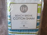 Levtex Home Beach Break Cotton Sham UNUSED