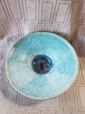 Blue Glazed Pottery Trinket Dish