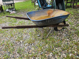 Metal Wheelbarrow (tire needs to be replaced)