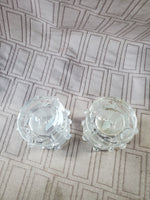 Shannon Crystal Drum Salt and Pepper Shaker Set