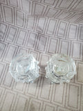 Shannon Crystal Drum Salt and Pepper Shaker Set