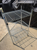NSF ShelfTech 3-Tier Chrome Wire Shelving Unit  (Two Available,  Priced Separately)