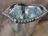Beatriz Ball Aluminum Organic Pearl Design Rim Ice Bucket