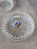 Set of 4 ACC Lead Crystal Coasters