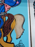 (C) Pair of Vintage Playskool Wood Puzzles