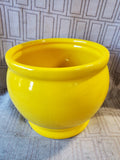 Ceramic Yellow Planter