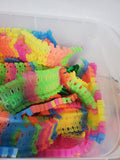 Bin of Magic Track Toy Tracks with 6 Cars