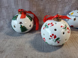 LightScapes Set of 5 Porcelain Ornaments with Gift Boxes
