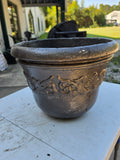 Large Faux Cement Planter