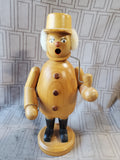 Vintage German Wooden Incense Smoker