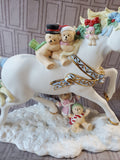 Lenox "Yuletide Teddy Bear Friends" Limited Edition Figurine