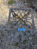 Black Metal Folding Plant Stand