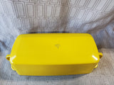 Dansk Yellow Enamel Loaf Pan