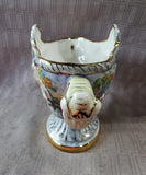 Italian Made Capodimonte Centerpiece Dish