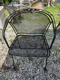 Classic Black Metal Outdoor Dining Set (5-Pieces)