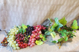 Faux Grape and Grapevine Lot