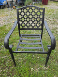 Hampton Bay 6-Piece Black Aluminum Outdoor Dining Set