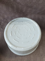 White Souffle Dish