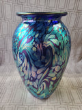 Eickholt Glass Co. Starry Night Vase