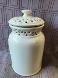 White Ceramic "Coffee" Jar