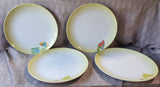 Set of 6 Melamine Beach Themed Dinner Plates and Bowls