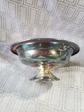 Silverplate Footed Compote Dish