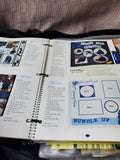 Scrapbook Craft Supply Lot with Organizing Storage Binder