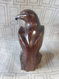 Carved Wooden Bird Figurine