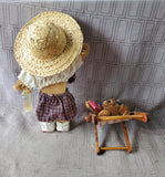 Ladie and Friends Lizzie High Beach Girl with Teddy Bear Doll