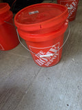 40 lb Unopened Bag of Ice Melt w/5 Gal Bucket and Lid (four available, priced separately)