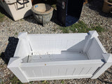 White Vinyl Planter Box
