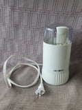 Mr. Coffee White Coffee Grinder WORKS