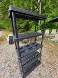 B-5-Tier Plastic Garage Shelving Unit (two available, priced separately)