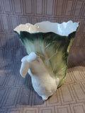 Bunny Rabbit on Cabbage Planter