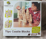 Treehaus Wood Shoppe Solid Wood Castle Blocks