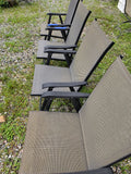 Set of Four Folding Outdoor Chairs