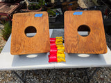 Homemade Bean Bag Toss Game