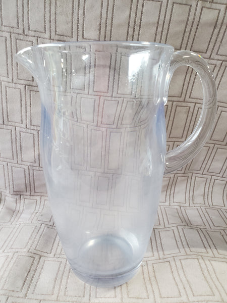 Heavy Clear Plastic Pitcher