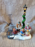 Department 56 A Christmas Carol "Chestnut Vendor" Lighted Figurine WORKS