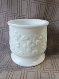 Milk Glass Planter