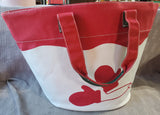 Barnes & Noble Holiday Canvas Tote Bag